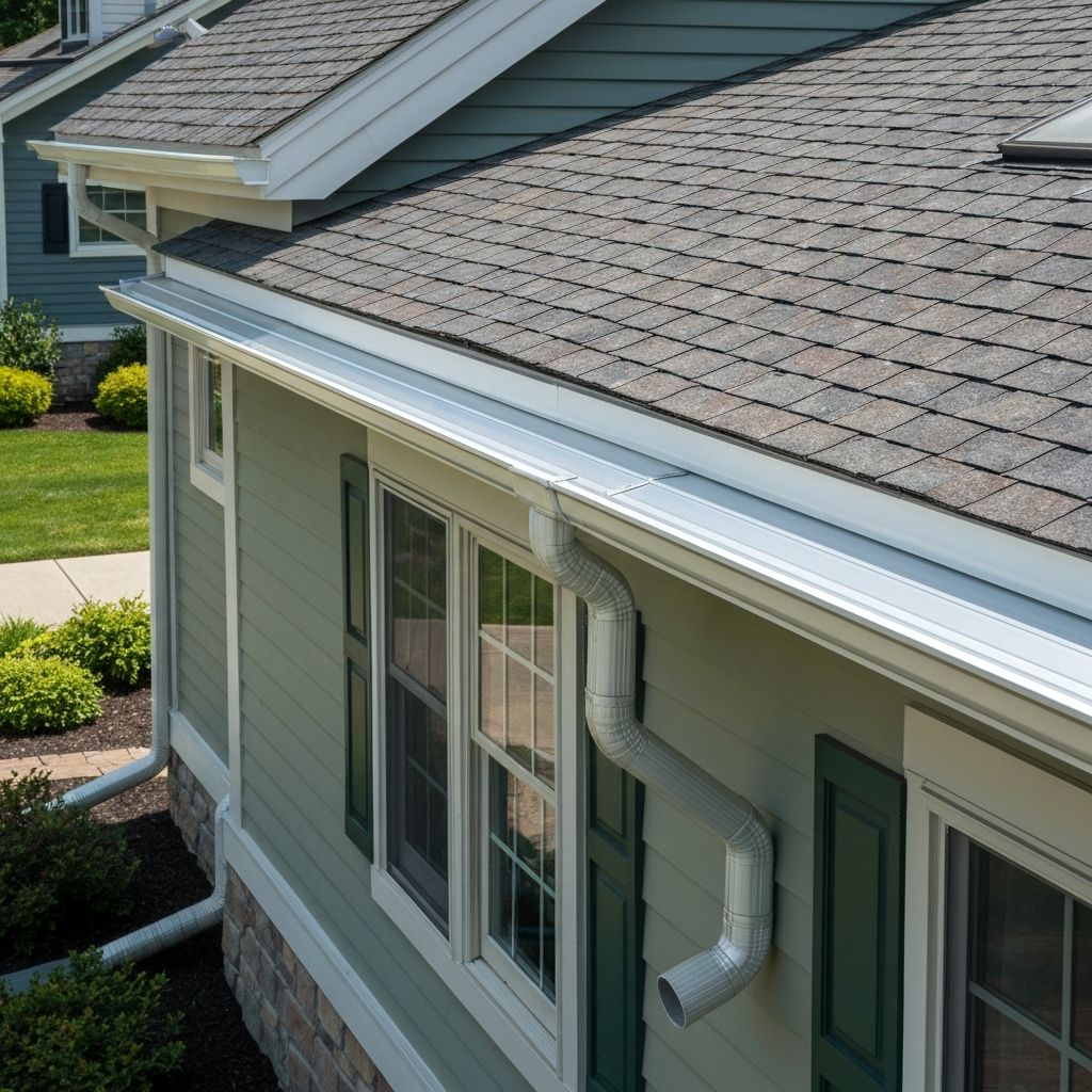 Seamless gutter installation
